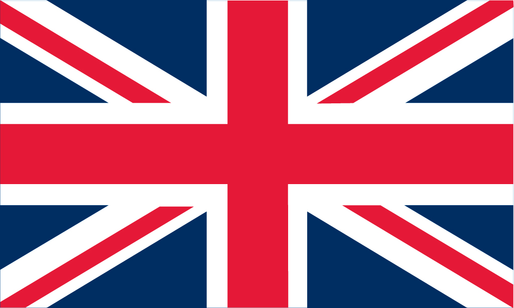 Flaga brytyjska - wersja angielska